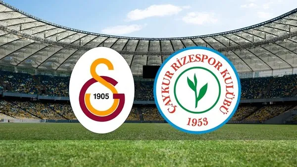 CANLI | Galatasaray- Çaykur Rizespor maçını canlı izle (Maç linki)