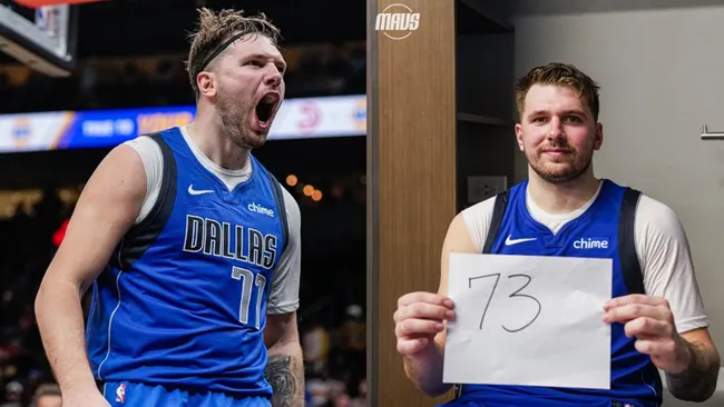 Luka Doncic'ten tarihi performans!