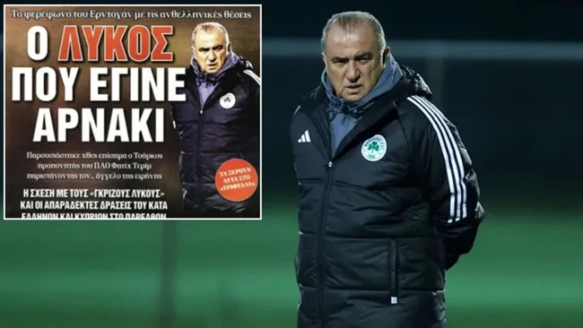 Yunan basınında Fatih Terim için skandal manşet!