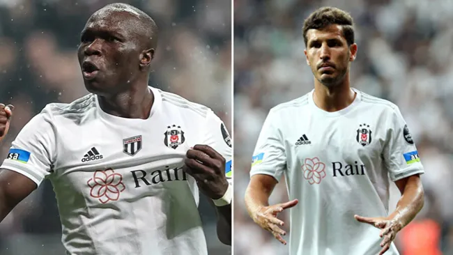 Beşiktaş'a Aboubakar ve Salih Uçan'dan kötü haber