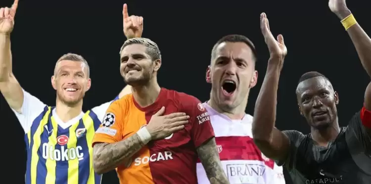 Süper Lig'de gol krallığı yarışı alev aldı! Liderliği ele geçirdi, Inter detayı...