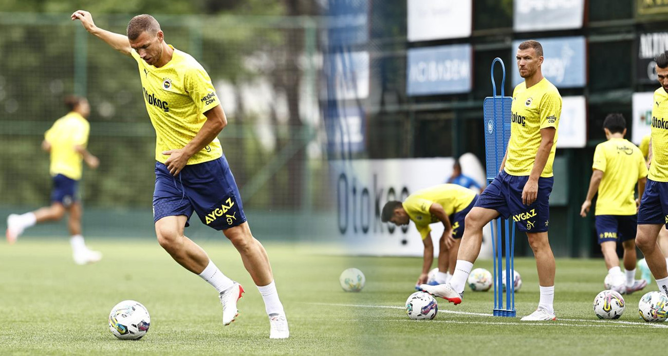 Fenerbahçe'de tüm gözler Edin Dzeko'da! Derbide en önemli koz...