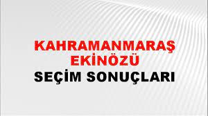 Kahramanmaraş Ekinözü Yerel Seçim Sonuçları! 31 Mart 2024 Kahramanmaraş Ekinözü Belediye Başkanlığı Seçim Sonuçları! Kahramanmaraş Ekinözü kim kazandı, hangi parti?