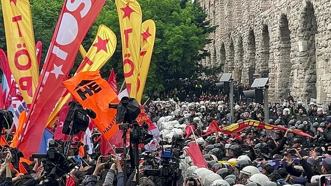 DİSK ve KESK Taksim'e yürümekten vazgeçti