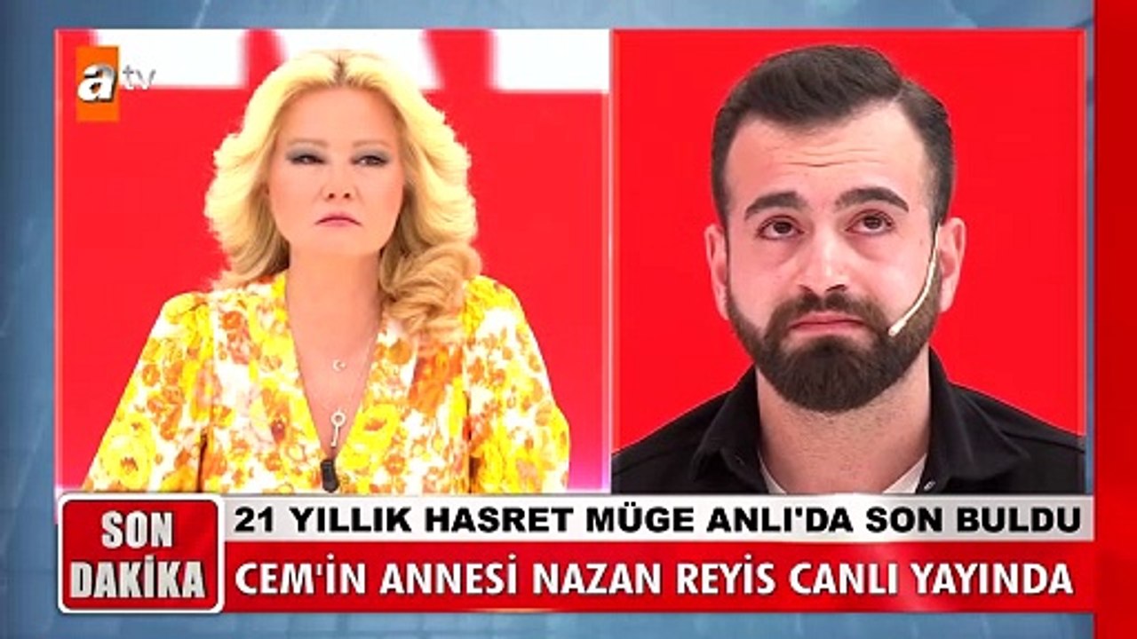 21 yıllık anne hasreti 20 dakikada son buldu