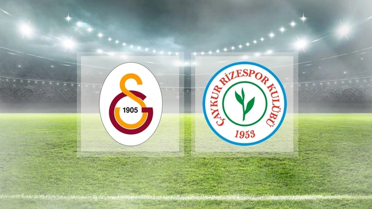 CANLI| Galatasaray Çaykur Rizespor 