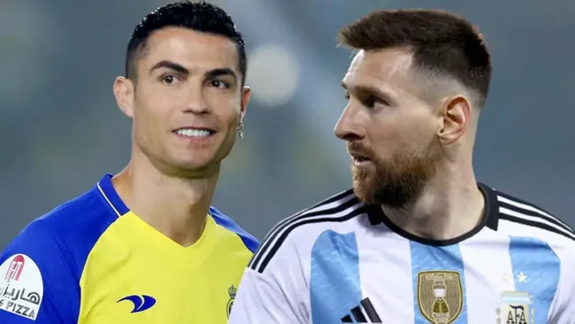  Yakıştı mı Ronaldo? Messi yüzüne bakmaz