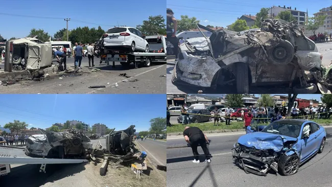 Bolu'da zincirleme trafik kazası: 2 ölü, 3 yaralı