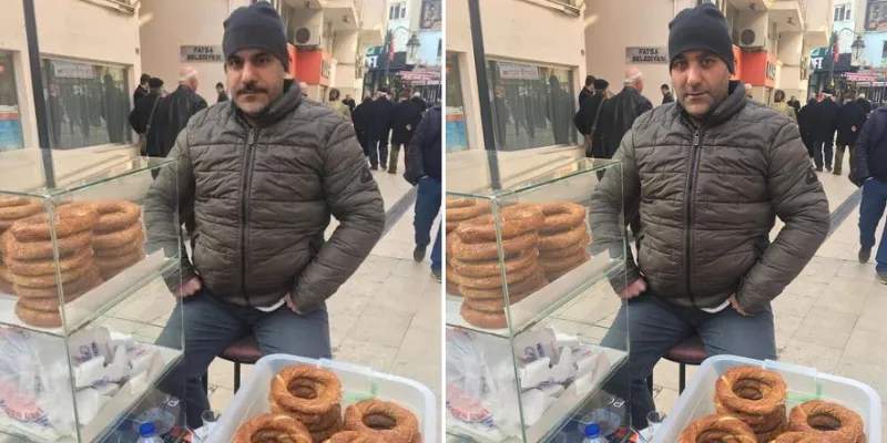 Simit satan Hakan Fidan fotoğrafı gerçek mi?