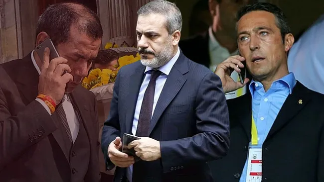 Hakan Fidan'dan Ali Koç ve Dursun Özbek'e telefon