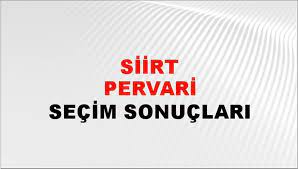 Siirt Pervari Yerel Seçim Sonuçları! 31 Mart 2024 Siirt Pervari Belediye Başkanlığı Seçim Sonuçları! Siirt Pervari'de kim kazandı, hangi parti?