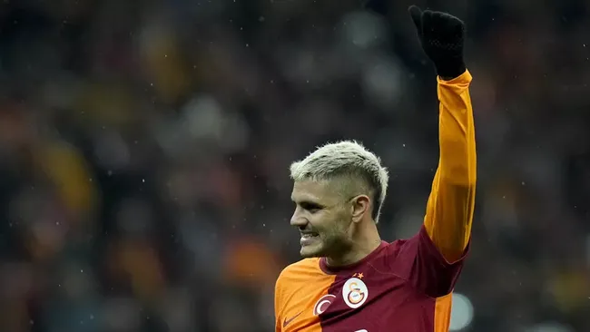 Galatasaray'da Mauro Icardi'nin hareketi olay oldu