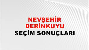 Nevşehir Derinkuyu Yerel Seçim Sonuçları! 31 Mart 2024 Nevşehir Derinkuyu Belediye Başkanlığı Seçim Sonuçları! Nevşehir Derinkuyu'da kim kazandı, hangi parti?