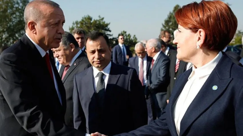 Ankara'da sürpriz Erdoğan-Akşener görüşmesi